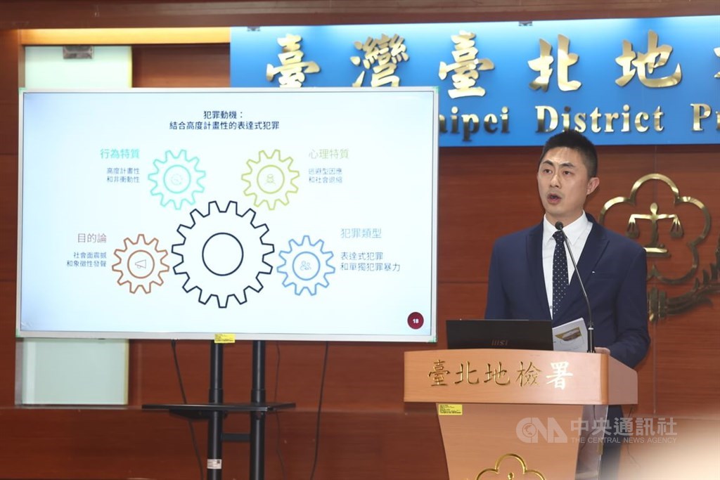 Taipei knife attack determined 'expressive crime' as investigation ends