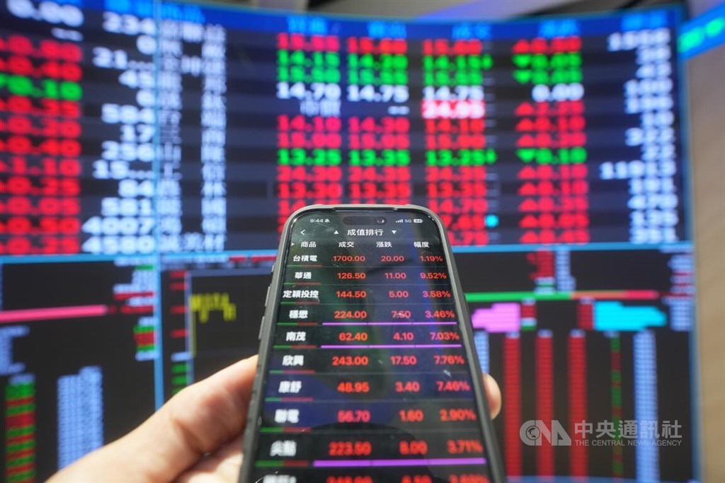 Taiwan shares end up over 500 points amid continued AI enthusiasm