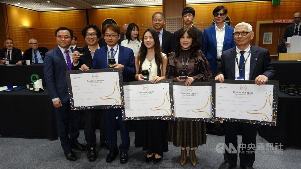 Taiwan wins 11 gold medals at Paris invention fair