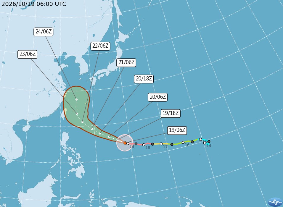 Typhoon Champi to turn away from Taiwan, will still bring heavy rain