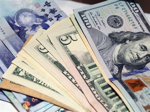 U.S. dollar closes sharply lower on Taipei forex market