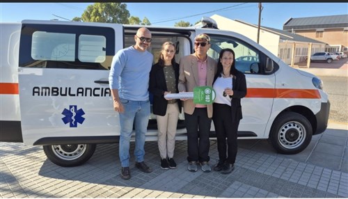 Taiwanese donates ambulance to Argentina after 1988 fatal crash