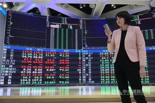 Taiwan shares end down on Middle East conflict, but losses capped