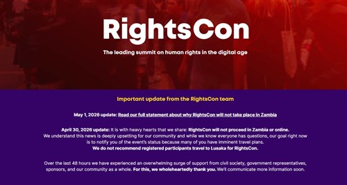 Gov't blasts China after digital rights forum canceled over Taiwanese participation