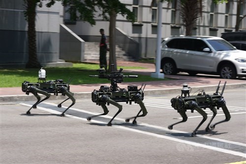 NCSIST showcases 3 military-specific robot dog models