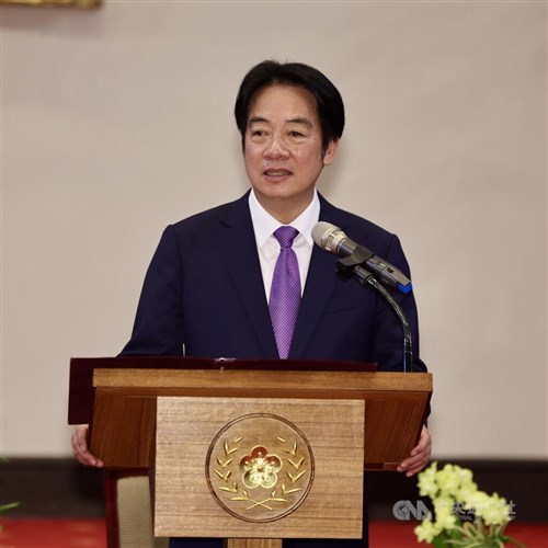 President Lai urges China to confront Tiananmen Square legacy, grant civil rights