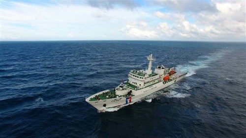Taiwan dispatches patrol frigate over Chinese vessels near Pratas Islands
