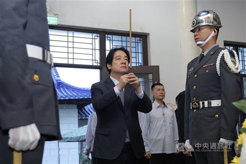 Kinmen defense in 1958 example of 'peace through strength': Lai