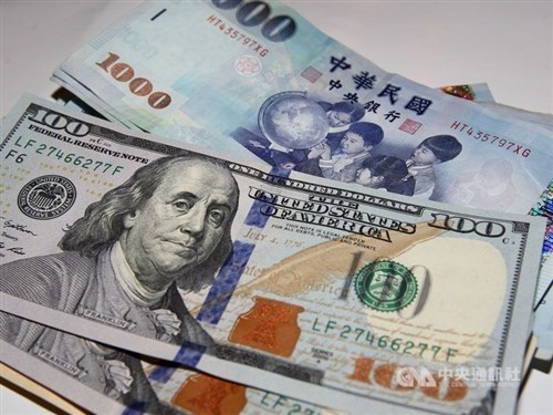 U.S. dollar closes higher on Taipei forex market