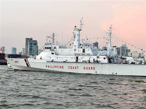 Taiwan-donated patrol vessel commissioned into Philippine Coast Guard