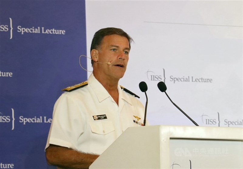 The head of the U.S. Indo-Pacific Command, Admiral John C. Aquilino. CNA file photo