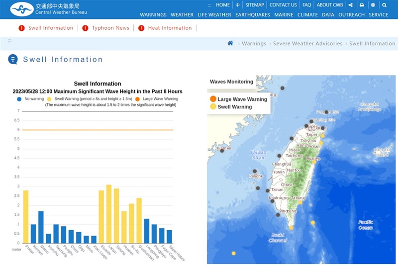 Graphic: Central Weather Bureau