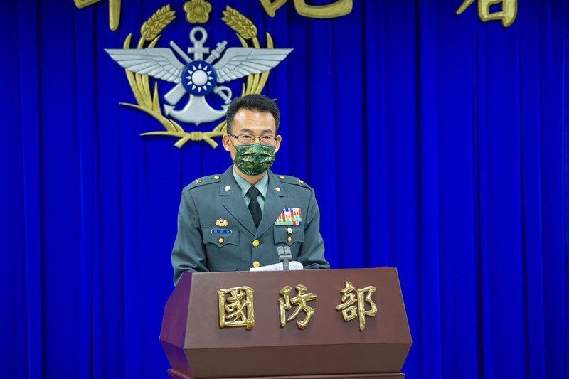 Major General Lin Wen-huang is pictured at the Ministry of National Defense in Taipei in this file photo provided by the defense ministry.