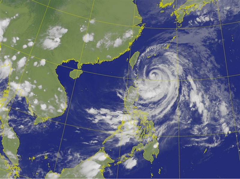 Typhoon Mawar to come closest to Taiwan Tuesday night, Wednesday CWB