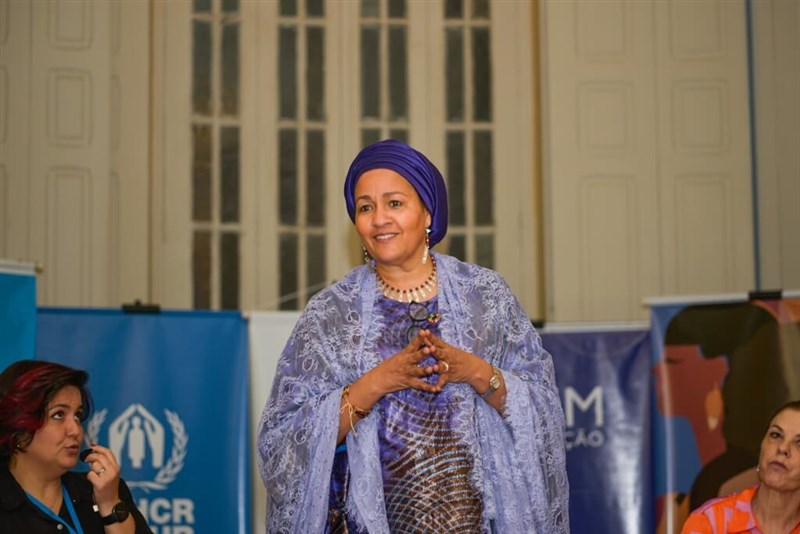 U.N. Deputy Secretary-General Amina Mohammed. Photo taken from twitter.com/AminaJMohammed
