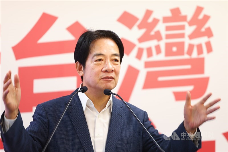 Vice President Lai Ching-te. CNA photo Sept. 21, 2023