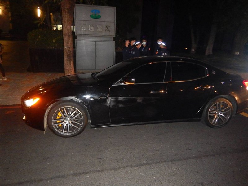 The Maserati Lee Wei-lin was driving. File photo courtesy of a private contributor