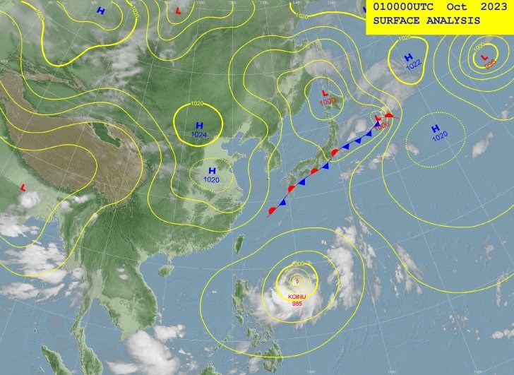 Graphic: Central Weather Administration (UTC, or Zulu time, is eight hours behind Taipei)