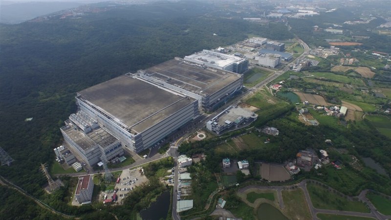 A bird's-eye view of the Longtan section of Hsinchu Science Park. Photo taken from Hsinchu Science Park's website