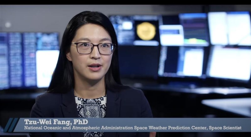 Space scientist Fang Tzu-wei. Photo taken from CO-LABS YouTube