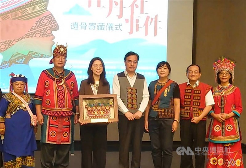 Tribal warrior skulls repatriated to Taiwan by University of