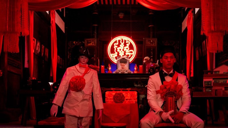 The "wedding" scene in "Marry My Dead Body." Photo courtesy of New York Asian Film Festival