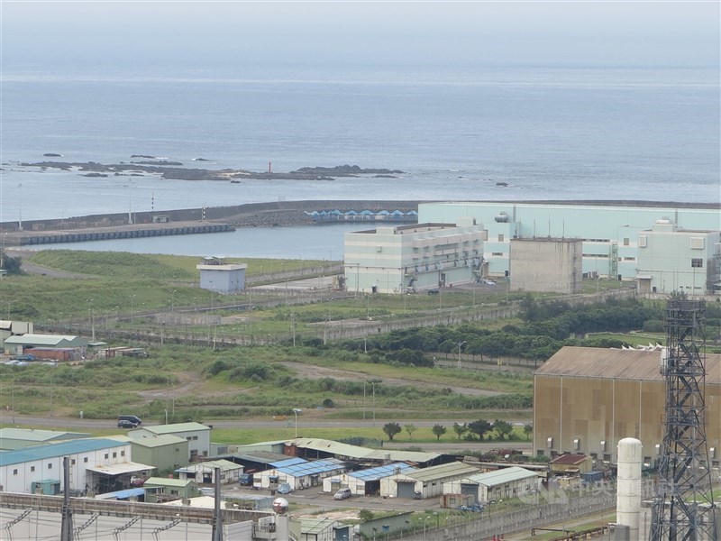 The mothballed Longmen (No. 4) Nuclear Power Plant in New Taipei. CNA file photo