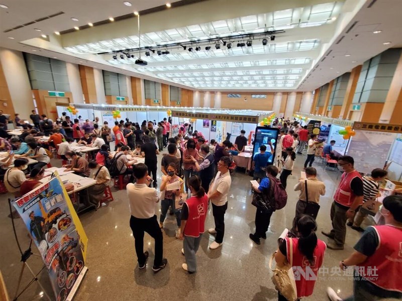 A job fair. CNA file photo