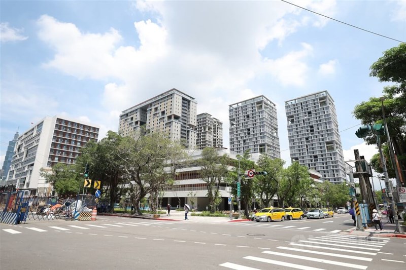 The Kuang Tzu social housing development project in Taipei's Xinyi District. CNA file photo