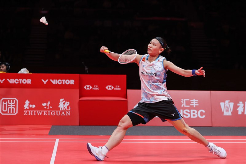Taiwan's badminton ace Tai Tzu-ying. Photo courtesy of Badminton Photo Dec. 15, 2023