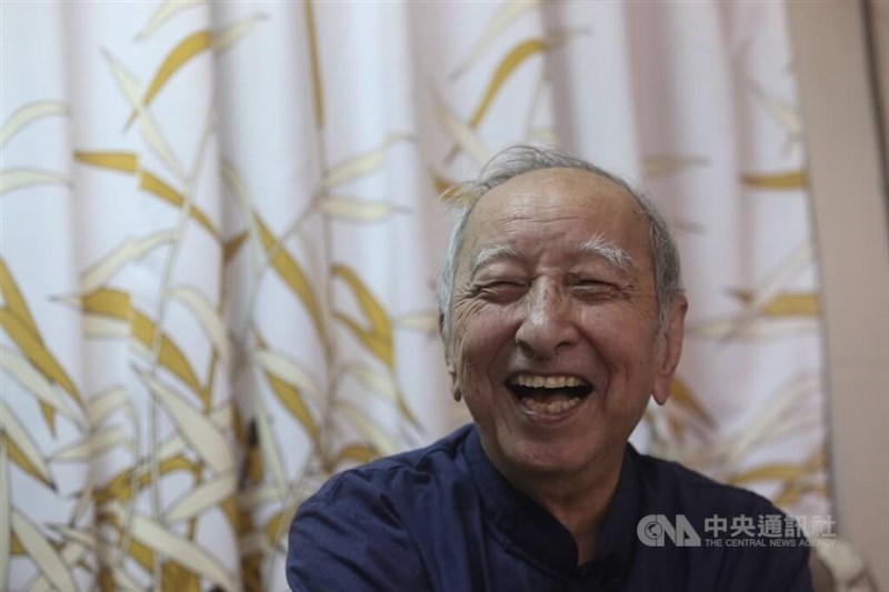 Writer Ssu-Ma Chung-yuan is pictured during an interview with CNA in 2018. CNA file photo