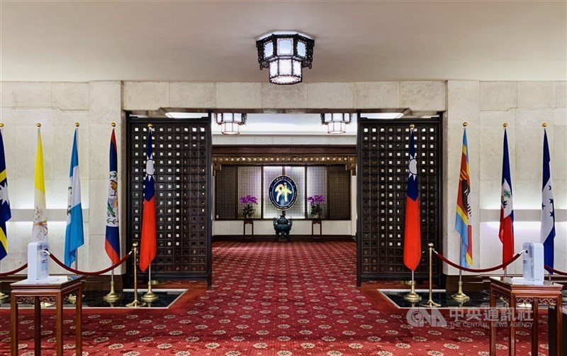 The hall of the Ministry of Foreign Affairs in Taipei. CNA file photo
