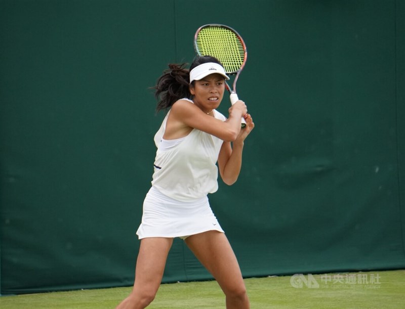 Taiwanese tennis player Hsieh Su-wei. CNA file photo