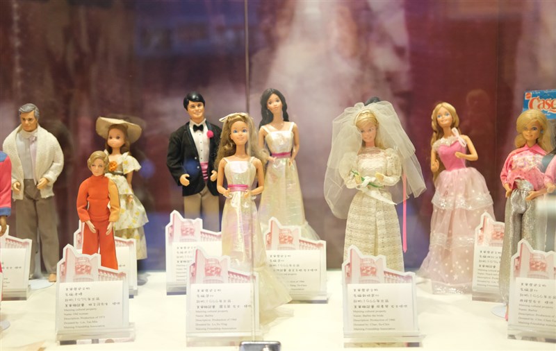 The Taishan Doll Museum, established in 2004, features an exhibit dedicated to the period when Taishan, a small town where the majority of residents were engaged in farming, experienced prosperity through the manufacturing of Barbie dolls. CNA photo Jan. 31, 2024