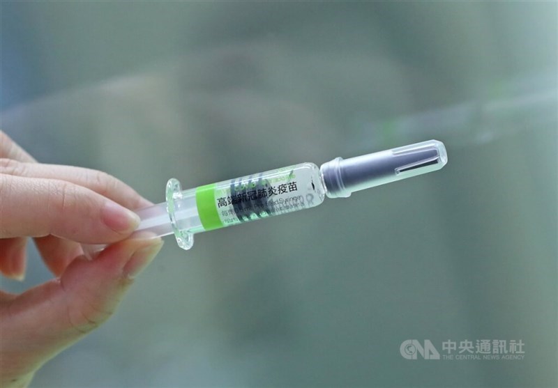 A COVID-19 vaccine from Taiwan-based Medigen Vaccine Biologics Corp. CNA file photo