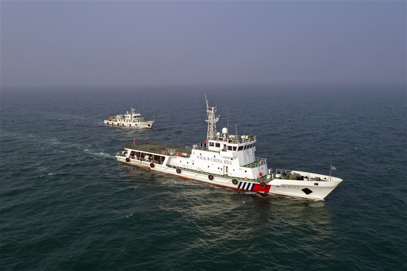 Chinese Coast Guard vessels. China News Service file photo for illustrative purpose only