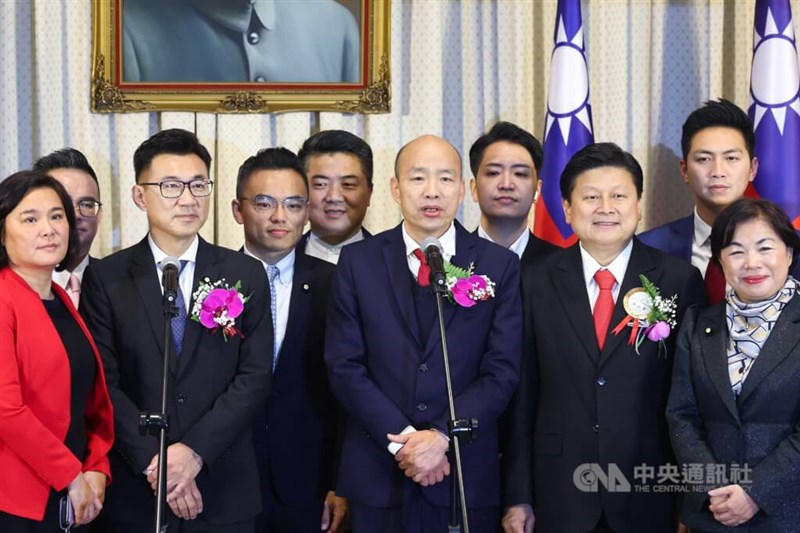 The Kuomintang caucus. CNA file photo