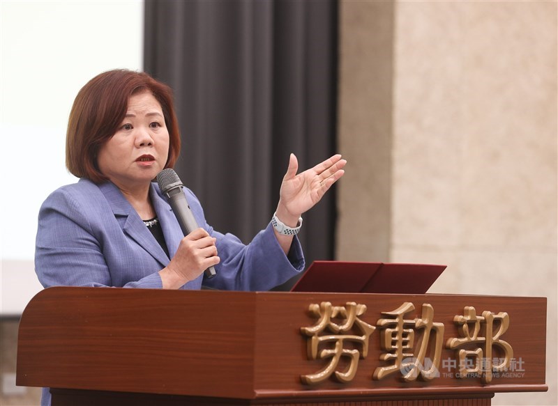 Labor Minister Hsu Ming-chun. CNA file photo