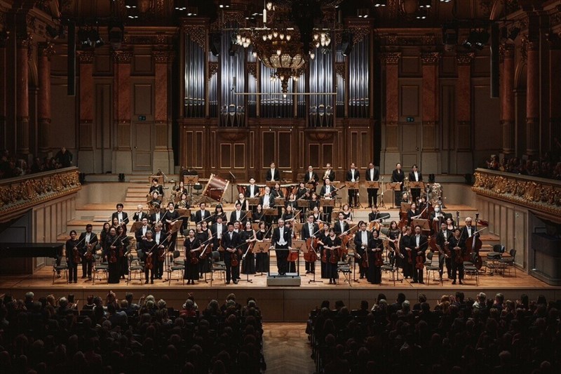 National Symphony Orchestra led by conductor Jun Märkl at the Tonhalle Zürich Wednesday. Photo courtesy of National Symphony Orchestra April 4, 2024