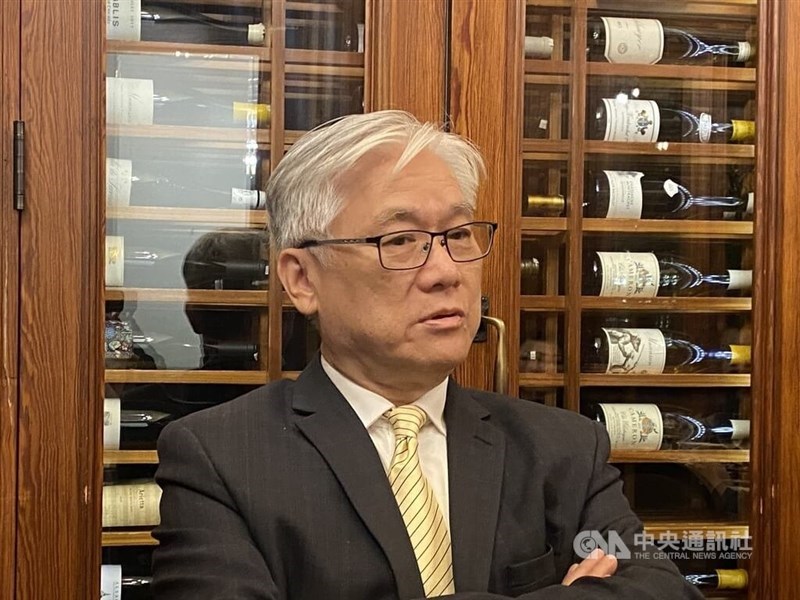 Kuomintang Vice Chairman Andrew Hsia. CNA photo April 13, 2024