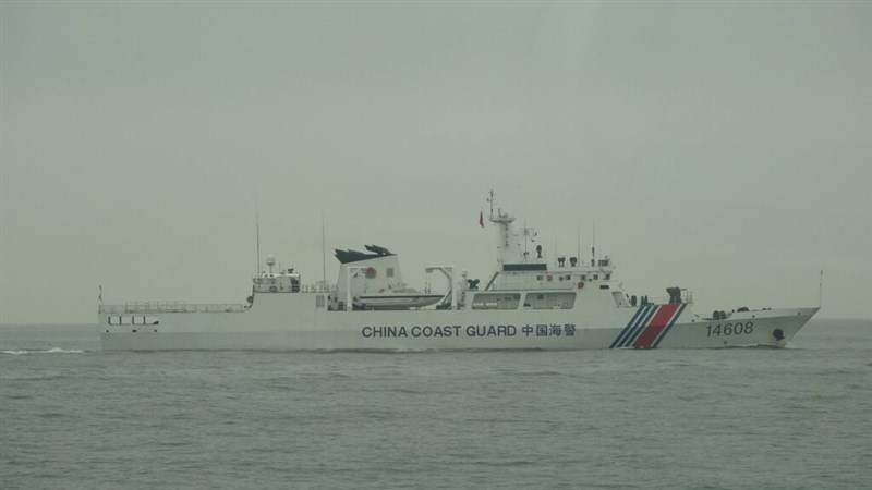 A China Coast Guard vessel. Photo courtesy of Taiwan's Coast Guard Administration