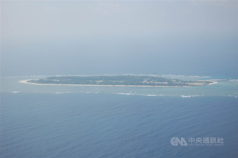 The Taiping Island in the South China Sea. CNA file photo
