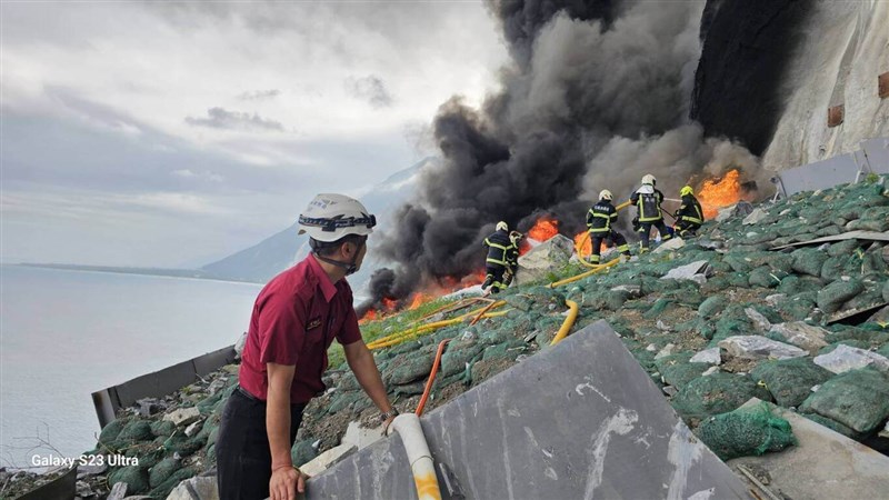 Photo courtesy of Hualien County Fire Department May 14, 2024