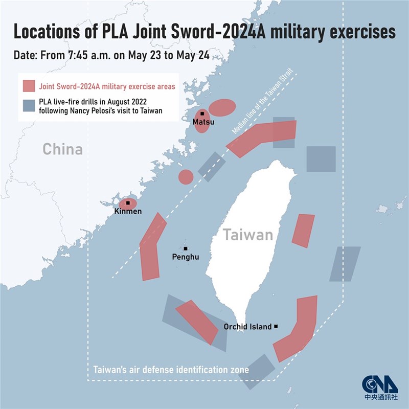 China's large military drills around Taiwan could become regular: Experts -  Focus Taiwan