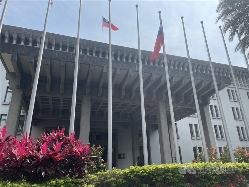 The Ministry of Foreign Affairs in Taipei. CNA file photo