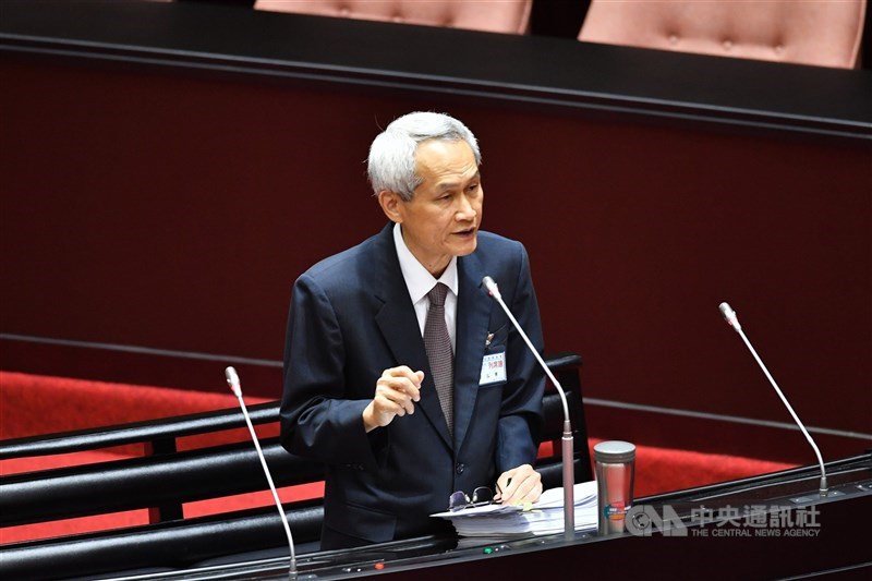 Incumbent Examination Yuan Vice President Chou Hung-hsien. CNA file photo