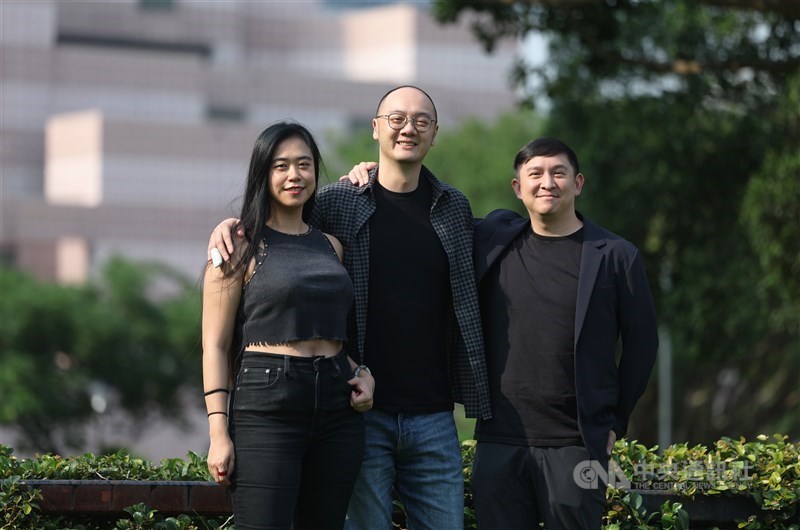 From right: Co-founder of video live-streaming service Twitch Kevin Lin, co-founder of co-working space FutureWard Jonathan Liao, founder of sound company Ambidio Inc. Iris Wu. CNA file photo