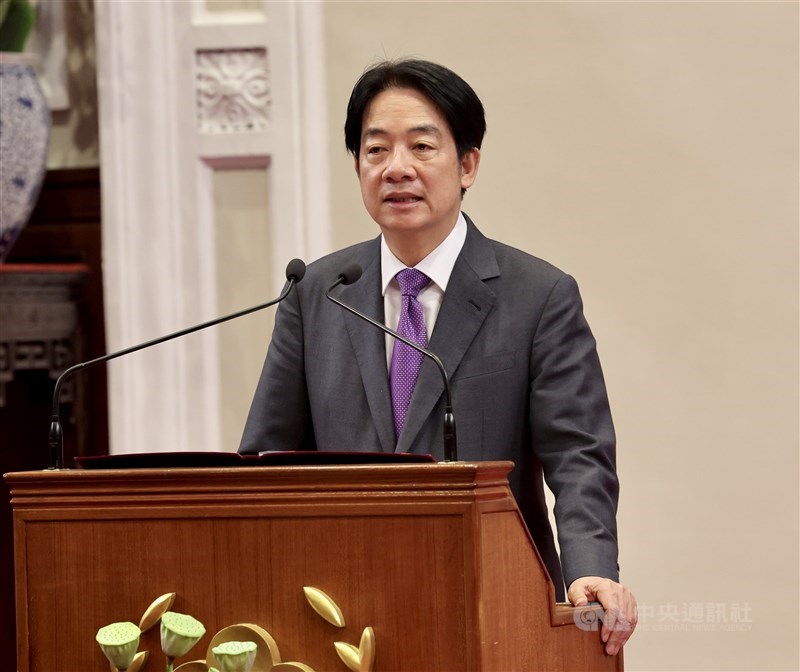 President Lai Ching-te. CNA file photo