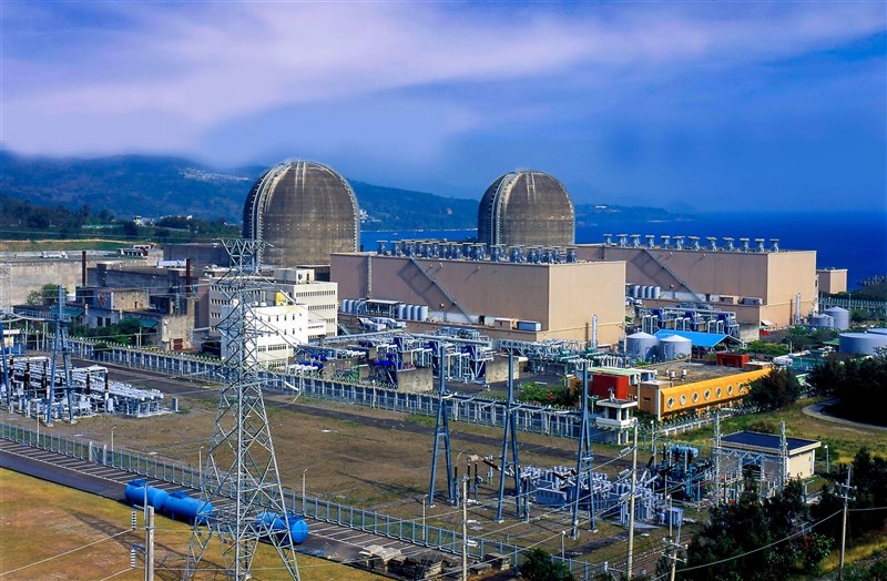 The Third Nuclear Power Plant in Pingtung County. File photo courtesy of Taiwan Power Co.