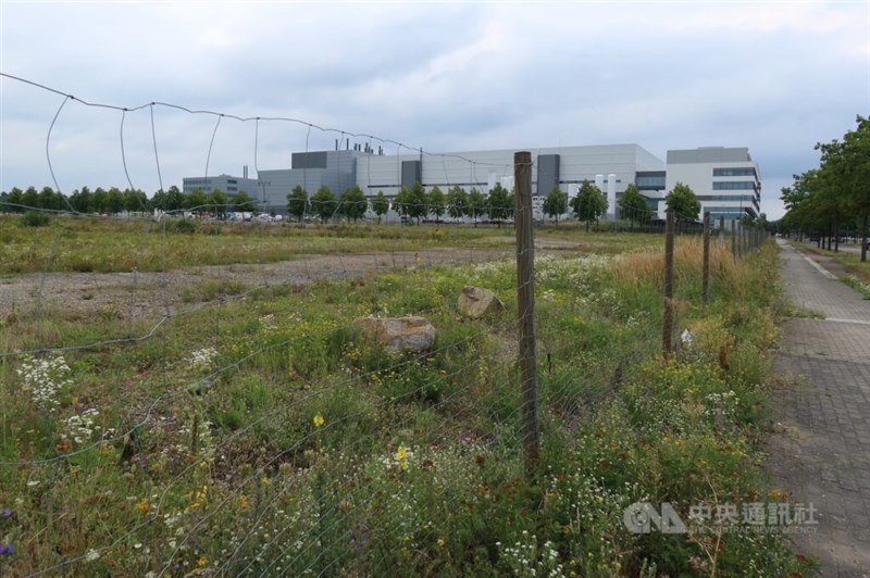 The location of TSMC's Dresden plant. CNA file photo